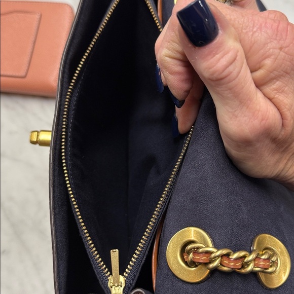 Coach Parker 18 Color Block Signature Canvas Convertible Handbag and Wallet - Picture 12 of 16